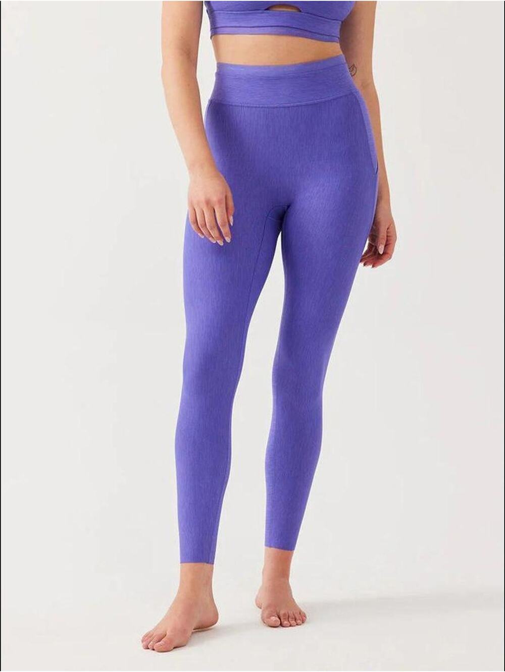 Outdoor Voices TechSweat Thrive Violet Leggings NWT Size Extra Small